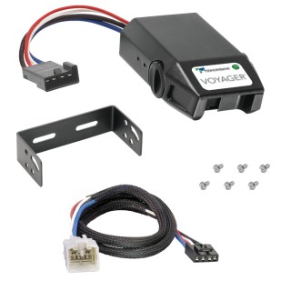 Brake Control Unit Mounting hardware and bracket Vehicle specific Plug and Play Wiring Adapter 9030 3040 Tekonsha Trailer Brake Control 07-15 Toyota Tacoma Plug Play Wiring Adapter Tekonsha Voyager Eletric Trailer Brakes Module Box Controller 07 08 09 10 Trailer Brake Control for 07-15 Toyota Tacoma w/ Plug Play Wiring Adapter Tekonsha Voyager Eletric Trailer Brakes Module Box Controller