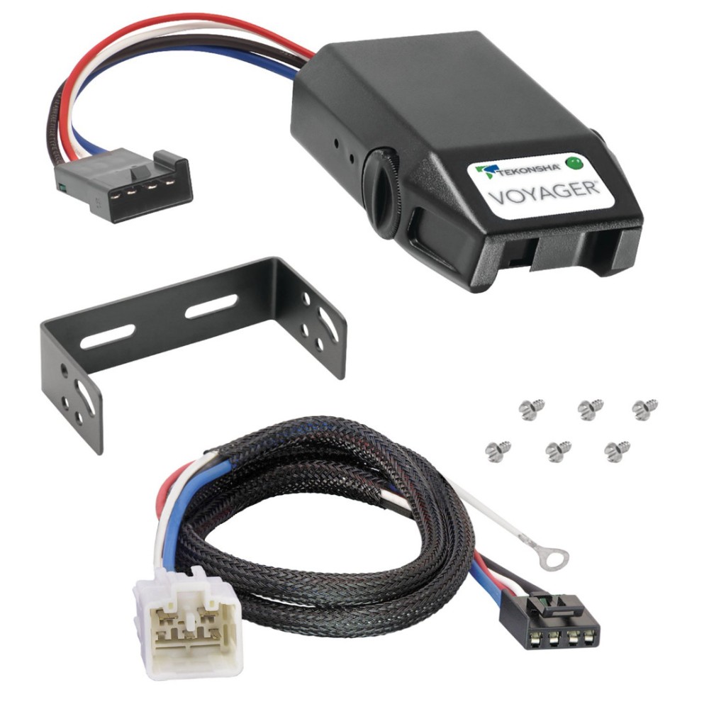 Brake Control Unit Mounting hardware and bracket Vehicle specific Plug and Play Wiring Adapter 9030 3041 Tekonsha Trailer Brake Control 14-24 Toyota 4Runner Plug Play Wiring Adapter Tekonsha Voyager Eletric Trailer Brakes Module Box Controller 14 15 16 1 Trailer Brake Control for 14-24 Toyota 4Runner w/ Plug Play Wiring Adapter Tekonsha Voyager Eletric Trailer Brakes Module Box Controller