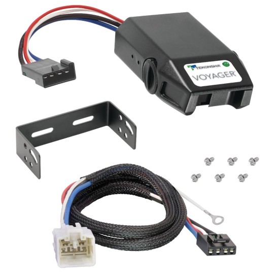 Brake Control Unit Mounting hardware and bracket Vehicle specific Plug and Play Wiring Adapter 9030 3041 Tekonsha Trailer Brake Control 14-24 Toyota 4Runner Plug Play Wiring Adapter Tekonsha Voyager Eletric Trailer Brakes Module Box Controller 14 15 16 1 Trailer Brake Control for 14-24 Toyota 4Runner w/ Plug Play Wiring Adapter Tekonsha Voyager Eletric Trailer Brakes Module Box Controller