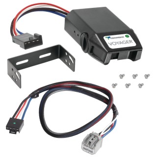 Trailer Brake Control for 11-23 Dodge Durango Jeep Grand Cherokee 17-23 Chrysler Pacifica w/ Plug Play Wiring Adapter Tekonsha Voyager Eletric Trailer Brakes Module Box Controller