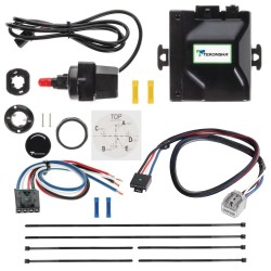 Tekonsha Prodigy iD Trailer Brake Control for 22-24 Wagoneer Grand Wagoneer 11-23 Dodge Durango Jeep Grand Cherokee 17-23 Chrysler Pacifica w/ Plug Play Wiring Adapter Bluetooth Edge App Proportional Module Box Controller