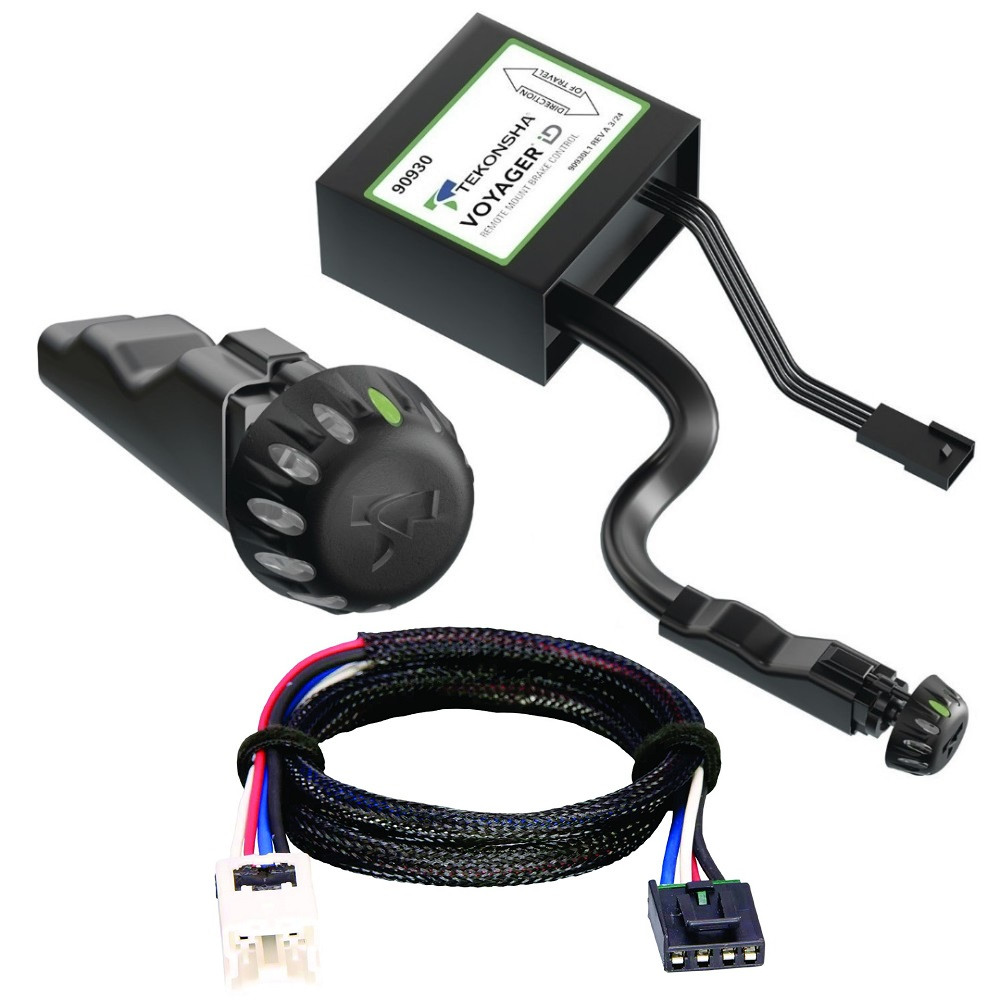  Tekonsha Voyager iD Brake Controller with Wiring Harness for Infiniti QX80 & QX60
