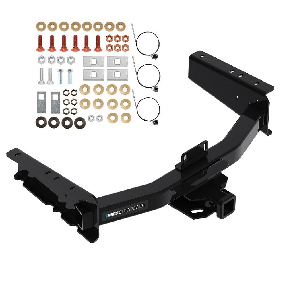 96913 2019 2020 2021 2022 19 20 21 22 RAM 1500 (New Body Style) Reese Towpower Trailer Tow Hitch Receiver Bar Frame Reese Trailer Tow Hitch For 19-25 RAM 1500 New Body Style Class 5 2" Towing Receiver