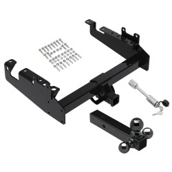 Reese Trailer Tow Hitch For 19-24 Ford F-350 F-450 F-550 Cab and Chassis w/ 1-7/8" 2" 2-5/16" Tri-Ball Mount and Towing Lock