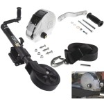 Fulton F2 Boat Trailer Winch Single-Speed 1600 lbs + XLT Tactical Black Trailer Jack Sharkskin Saltwater Tested 1500 lbs Lift Lifetime Warranty + Hardware Bolt-On Side Mount Fulton F2 Boat Trailer Winch Single-Speed 1600 lbs + XLT Tactical Black Trailer Jack Sharkskin Saltwater Tested 1500 lbs Lift Lifetime Warranty + Hardware Bolt-On Side Mount