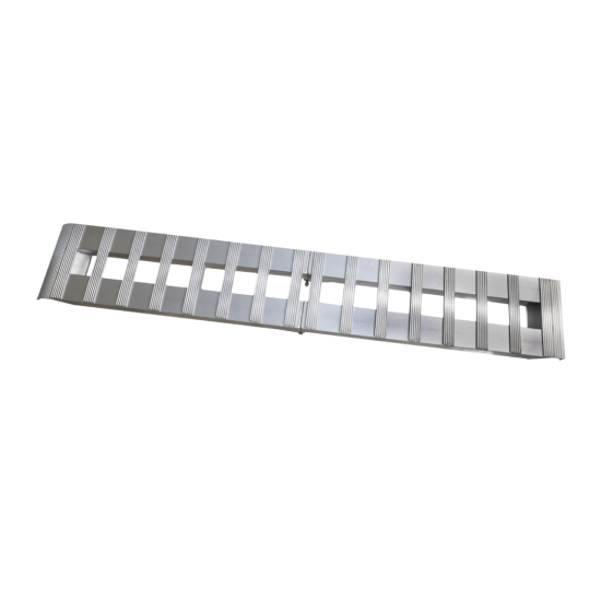 GEN-Y 8 Ft Foldable Aluminum Loading Ramp 3000 lb Capacity for Trucks and Trailers