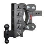 GEN-Y BOSS 32K Torsion-Flex 9″ Drop Adjustable Hitch Dual-Ball GEN-Y The BOSS 32K Torsion-Flex 9 Inch Drop Adjustable Trailer Hitch Dual Ball 3 Inch Receiver