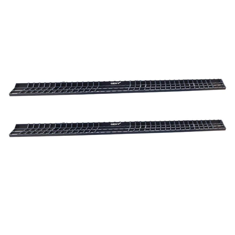 GEN-Y 84" Running Boards Replacement RS & CS Truck Step Kit (Brackets Not Included)