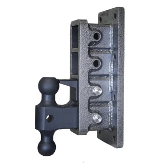 GEN-Y Mega-Duty 32K Bolt-On Adjustable Trailer Hitch 9-Inch Drop GEN-Y Mega-Duty 32K Bolt-On Adjustable Trailer Hitch Dual-Ball & Pintle Lock