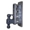 GEN-Y Mega-Duty 32K Bolt-On Adjustable Trailer Hitch 9-Inch Drop GEN-Y Mega-Duty 32K Bolt-On Adjustable Trailer Hitch Dual-Ball & Pintle Lock