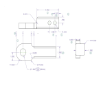 GEN-Y Australian 4,500 KG 2-inch shank tongue and ball mount with 32 mm hole