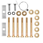 Trailer Tow Hitch Hardware Fastener Kit For 22‑25 Genesis GV70 Class 4 2" Towing Receiver