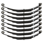 Lippert Double-Eye Leaf Springs 8-Pack 26" 2,200 lbs Dexter 072-078-00 Lippert 8-Pack Quad Double-Eye Leaf Spring Set 26" Loaded 2,200 lbs Dexter 072-078-00
