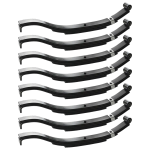Lippert 30 Inch Slipper Spring 5-Leaf for 5,000 lb Trailer Axles (Dexter Compatible)