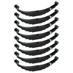 Lippert 26 Inch Double-Eye Leaf Spring Set for RV Trailers - 8 Pack, 3,500 lb Capacity Lippert 26 inch Double-Eye Leaf Spring Set 8-Pack 3,500 lb for RV Trailer