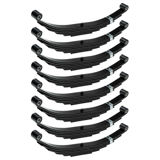 Lippert 26 Inch Double-Eye Leaf Spring Set for RV Trailers - 8 Pack, 3,500 lb Capacity Lippert 26 inch Double-Eye Leaf Spring Set 8-Pack 3,500 lb for RV Trailer