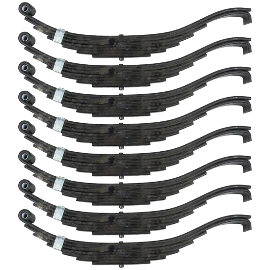 Lippert 25 Inch Slipper Spring Replacement 8-Pack for 4,000-lb Axles Lippert 25 Inch Slipper Spring 8-Pack for 4,000-lb trailer axles with 7-leaf eye-to-slipper
