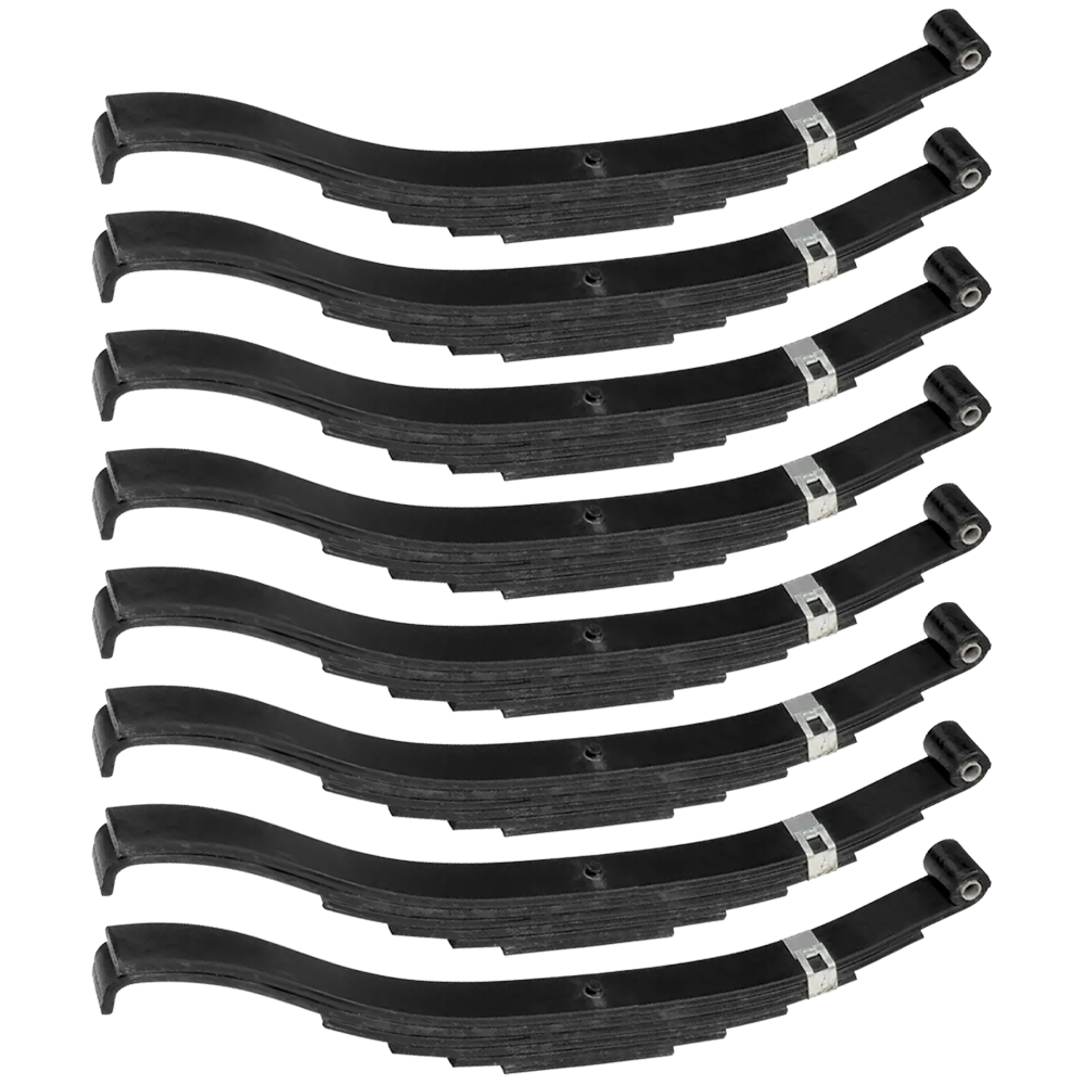 Lippert 26.5 inch 3,500 lb Slipper Spring 6-Leaf Eye-to-Slipper Trailer Suspension