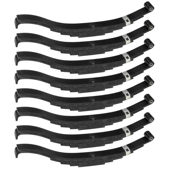 Lippert 26.5 inch 3,500 lb Slipper Spring 6-Leaf Eye-to-Slipper Trailer Suspension