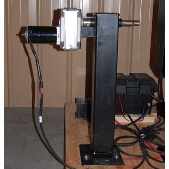 Magnum Lift Systems heavy-duty electric jack conversion kit for trailers, converts manual jacks to electric power