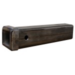 GEN‑Y 12in Steel Weld‑On Receiver Tube w/ 3/4in Collar GEN‑Y 12in steel weld-on receiver tube with reinforced 3/4in collar for trailer hitch fabrication