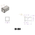 Gen‑Y 5.5″ Steel Weld‑On Receiver Tube w/ 2.5″ Collar Combo Bar Gen‑Y 5.5 inch steel weld‑on receiver tube combo bar with 2.5 inch collar