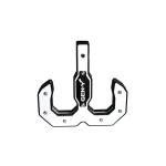 GEN-Y Hulk 16K Tow Hook Hitch Step 2" Receiver White Heavy Duty GH-0069-W GEN-Y Hulk 16K Double Tow Hook and Hitch Step White for 2" Receiver