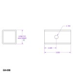 GEN-Y GH-008 Hitch Reducer Bushing Adapter – 3" to 2.5" Conversion Sleeve GEN-Y 3" to 2.5" Hitch Reducer Sleeve GH-008 – Heavy-Duty Adapter Bushing