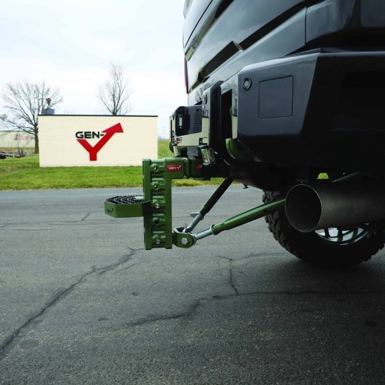 GEN-Y Stabilizer Bracket Kit for 2" Receiver Drop Hitch GH0100-1 GEN-Y Hitch Replacement Bracket Kit for Adjustable Stabilizer Bar 2 Inch Receiver