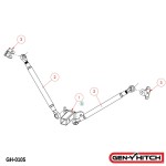 GEN-Y 32K Adjustable Stabilizer Bar Kit | Fits 2-1/2 Inch Receiver GEN-Y Drop Hitch GEN-Y 32K Adjustable Stabilizer Bar Kit for 2-1/2" Receiver Drop Hitch