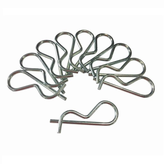 GEN-Y Hitch Locking Twist Clips – 10-Pack 2-3/4″ x 1/8″ Stainless Steel