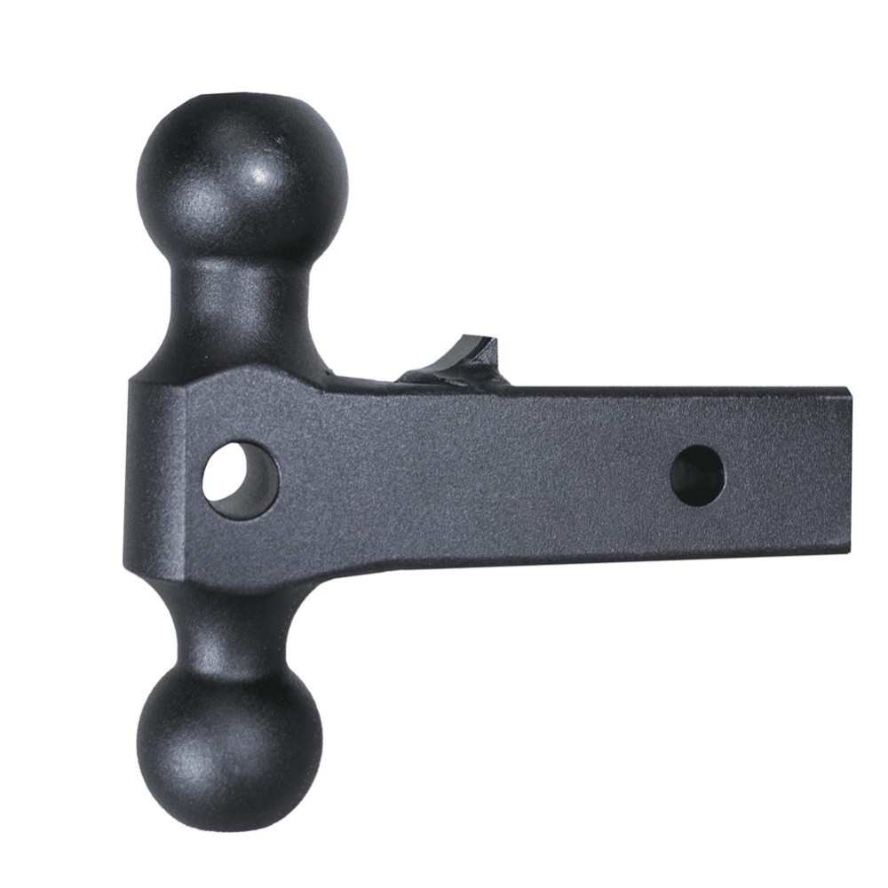 GEN-Y 16K Dual-Ball Mount 2" Shank Heavy Duty Adjustable Hitch Attachment GEN-Y 16K Dual-Ball Mount 2 Inch Shank Heavy Duty Adjustable Trailer Hitch