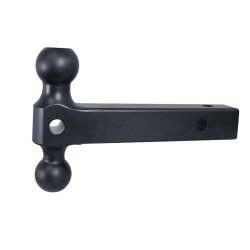 GEN-Y 16K Dual-Ball Mount 2 Inch Shank Extended 12 Inch Length Heavy Duty Hitch TJ-GH-054