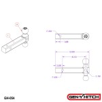 GEN-Y 16K Dual-Ball Mount – Heavy Duty 2" Shank Hitch for Trailers GEN-Y 16K Dual-Ball Hitch Mount with 2 Inch Shank and 12 Inch Extended Length