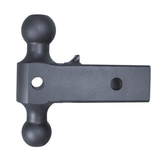GEN-Y 21K Dual-Ball Adjustable Trailer Hitch – 2.5" Shank, 3K TW GEN-Y 21K Dual-Ball Mount for 2.5 Inch Hitch – Heavy Duty Adjustable Steel Hitch