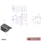 GEN-Y 21K Hitch Replacement Pintle Lock GH062 with Pin & Clip – 2.5" Adjustable Mount GEN-Y 21K Pintle Lock for 2.5 Inch Drop Mounts with Pin and Twist Clip GH062