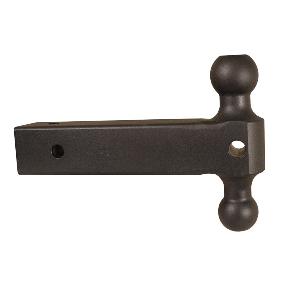 GEN-Y 21K Dual-Ball Hitch Mount – Heavy Duty 2.5" Shank with Dual Balls GEN-Y 21K Dual-Ball Mount with 2.5 Inch Shank and 12 Inch Extension