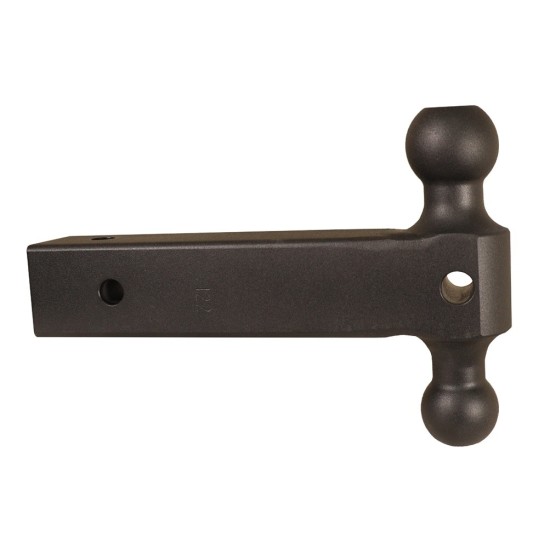 GEN-Y 21K Dual-Ball Hitch Mount – Heavy Duty 2.5" Shank with Dual Balls GEN-Y 21K Dual-Ball Mount with 2.5 Inch Shank and 12 Inch Extension