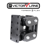 Gen-Y 32K Flat Plate Trailer Coupler Torsion-Flex Silver Vein Steel Gen-Y 32K Flat Plate Trailer Coupler with 2K–3.5K Tongue Weight, Torsion-Flex Technology, Silver Vein Steel
