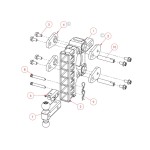 GEN‑Y BOSS 10K Torsion‑Flex 10″ Drop Dual‑Ball Trailer Hitch GEN‑Y BOSS 10K Torsion‑Flex 10-inch drop dual-ball trailer hitch in silver‑vein finish