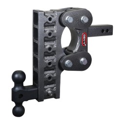 GEN-Y The BOSS 10K Torsion-Flex 10 Inch Drop Adjustable Trailer Hitch Dual-Ball 2 Inch Tow Receiver Mount 1.1K TW Heavy Duty Truck TJ-GH-1016 GH-031