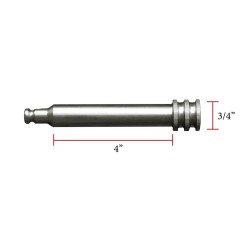 GEN-Y Hitch Pin – 3/4" x 4" Pin Only for BOLT Locks Heavy Duty Hitch Accessories TJ-GH-101673