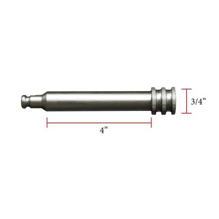 GEN-Y Hitch Pin 3/4 x 4 Stainless Steel Replacement for BOLT Locks GEN-Y 3/4x4 Stainless Steel Replacement Hitch Pin for BOLT Locks