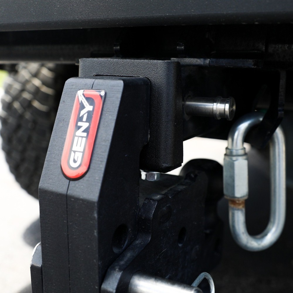 GEN-Y 2.5" Clamp Style Anti-Rattle Hitch Silencer GH102230 GEN-Y 2.5 Inch Trailer Hitch Anti-Rattle Clamp Silencer GH102230 Steel