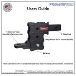 GEN‑Y Phantom 5K Drop Hitch 2″ Shank Ball Mount Pin Clip GEN‑Y Phantom 5K 2-inch hollow shank adjustable drop hitch with ball mount and pin