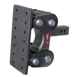 GEN-Y BOSS 16K Torsion-Flex Pintle Plate Hitch GEN-Y The BOSS 16K Torsion-Flex Pintle Plate Hitch with 2-in Shank and 5.5-in Drop
