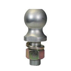 GEN-Y Phantom 2-5/16 Inch Single Ball Hitch Attachment 1 Inch Shank Diameter 7K Towing Capacity Heavy Duty Trailer Ball Mount TJ-GH-12013R