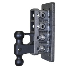 GEN-Y Mega-Duty 16K 2 Inch Bolt-On 7.5 Inch Drop Hitch w/ Pintle Lock Dual-Ball 2K TW Heavy Duty Truck TJ-GH-124 GH-051 GH-032