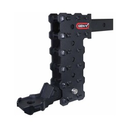 GEN-Y Phantom-X 7K 2 Inch Hollow Shank 9.5 Inch Drop Hitch w/ Platinum Ball Mount .7K TW Heavy Duty Truck TJ-GH-13055X GH-13051X