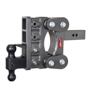 GEN-Y BOSS 21K Torsion-Flex 6 Inch Drop Adjustable Trailer Hitch with Dual Ball